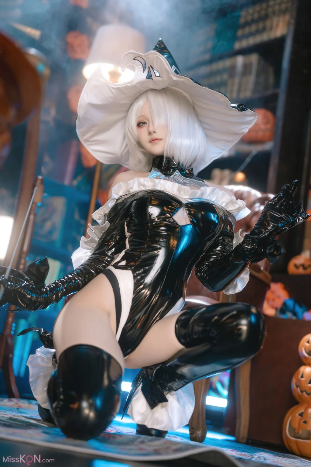 Coser@屿鱼: 尼尔 – 机械纪元 2B 万圣女巫同人 (70 photos) – Page 3