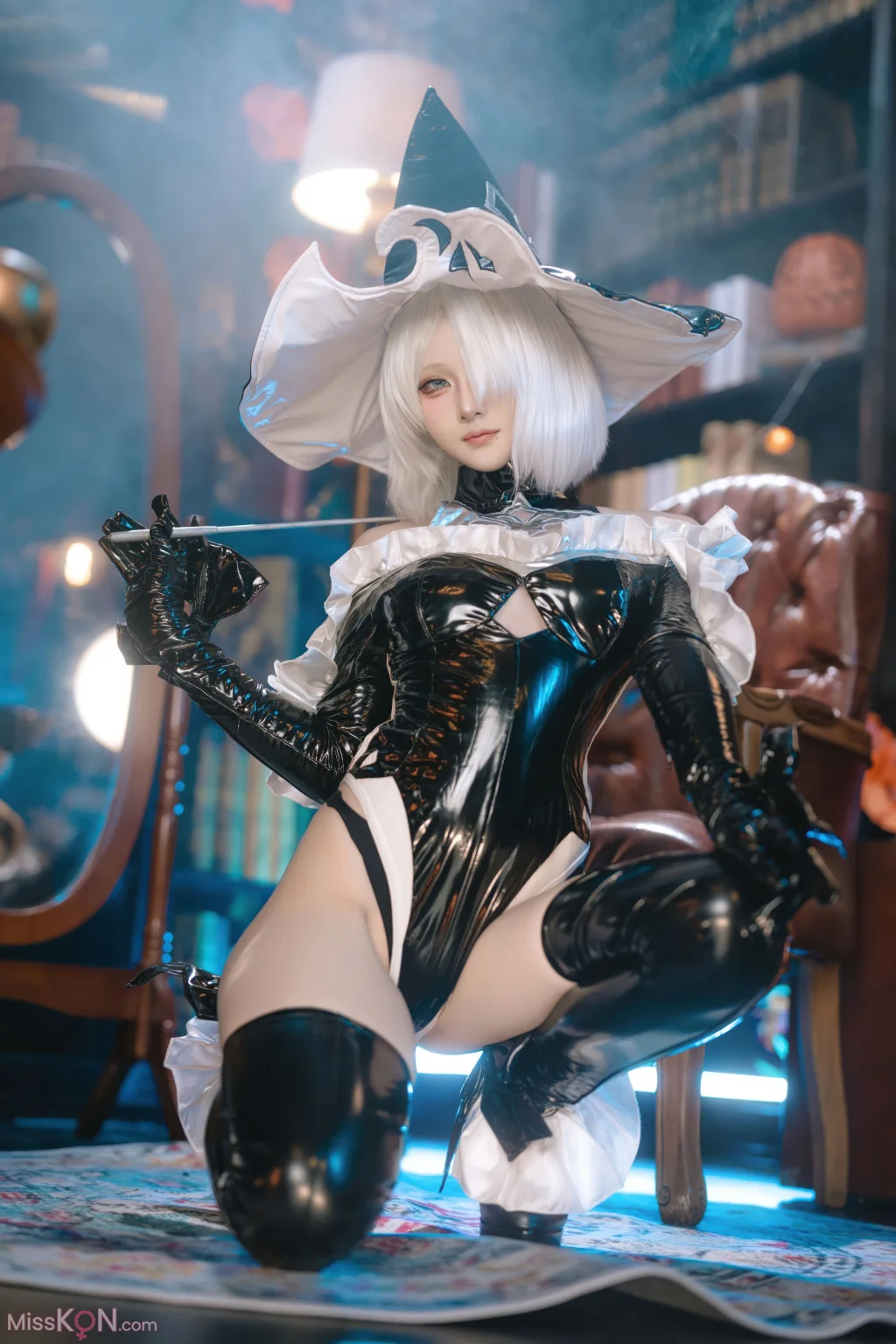 Coser@屿鱼: 尼尔 – 机械纪元 2B 万圣女巫同人 (70 photos) – Page 3