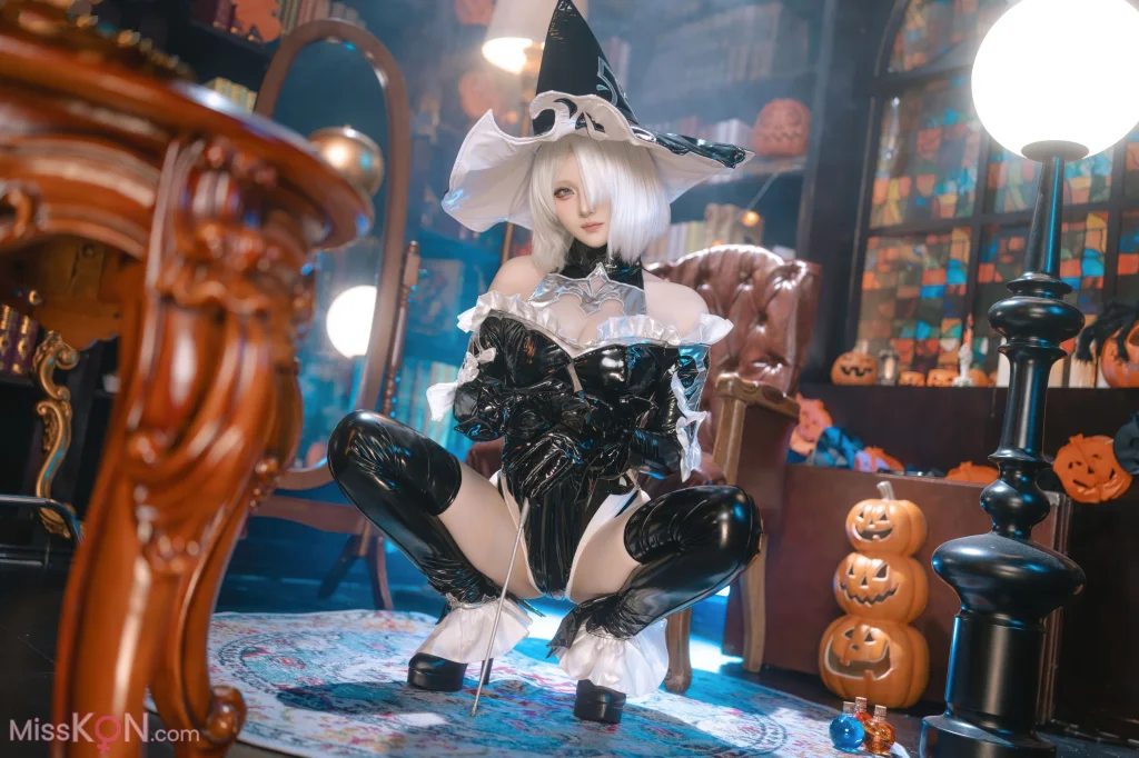 Coser@屿鱼: 尼尔 – 机械纪元 2B 万圣女巫同人 (70 photos) – Page 3