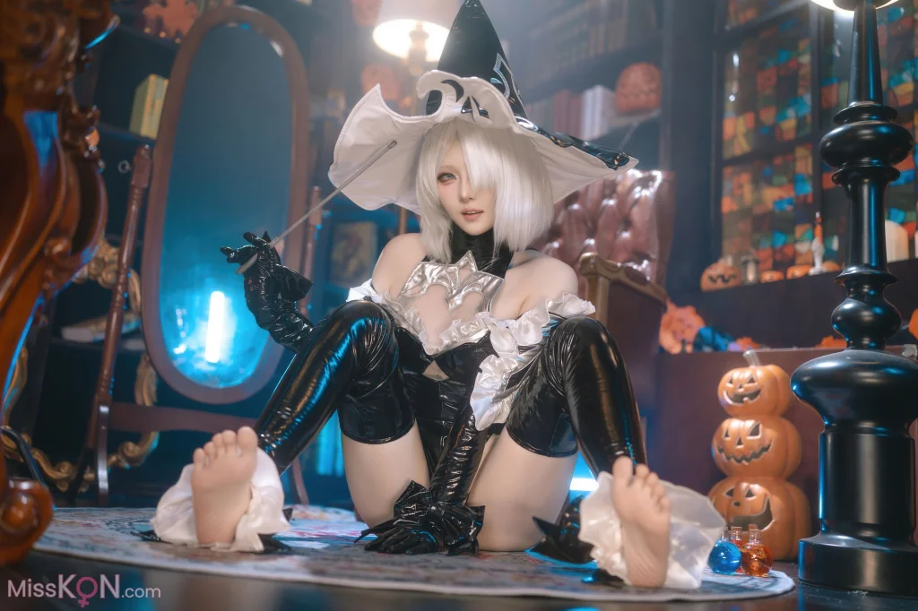 Coser@屿鱼: 尼尔 – 机械纪元 2B 万圣女巫同人 (70 photos) – Page 3