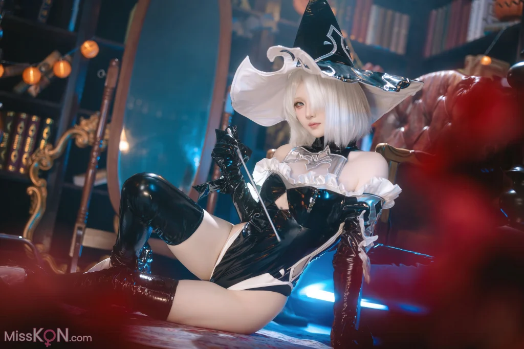 Coser@屿鱼: 尼尔 – 机械纪元 2B 万圣女巫同人 (70 photos) – Page 3