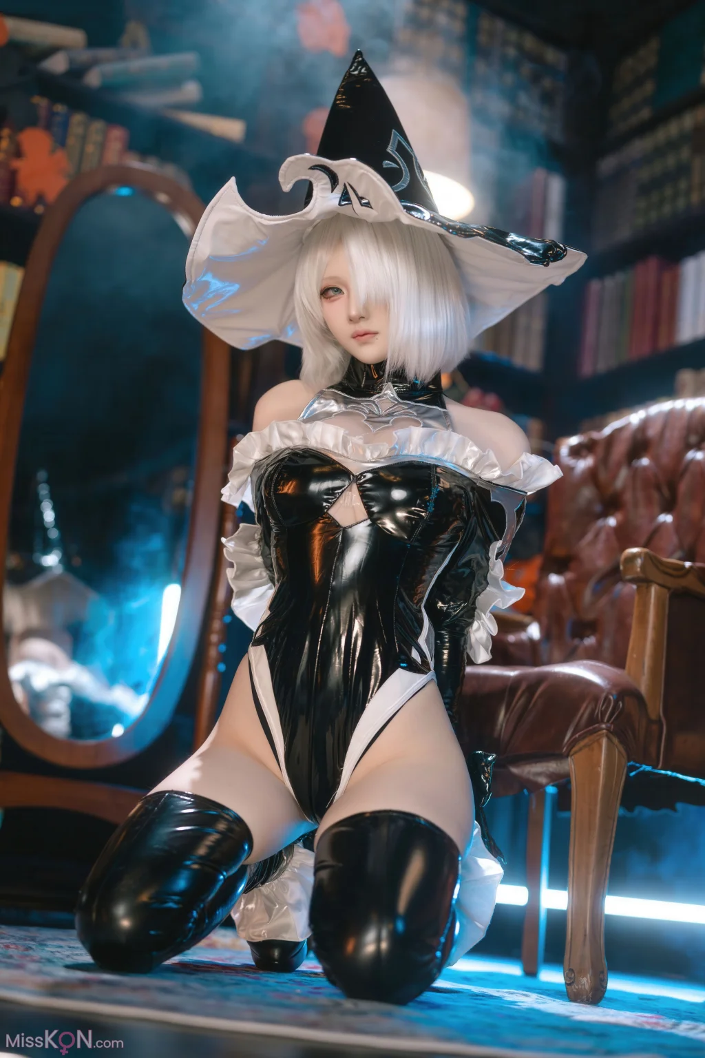 Coser@屿鱼: 尼尔 – 机械纪元 2B 万圣女巫同人 (70 photos) – Page 3