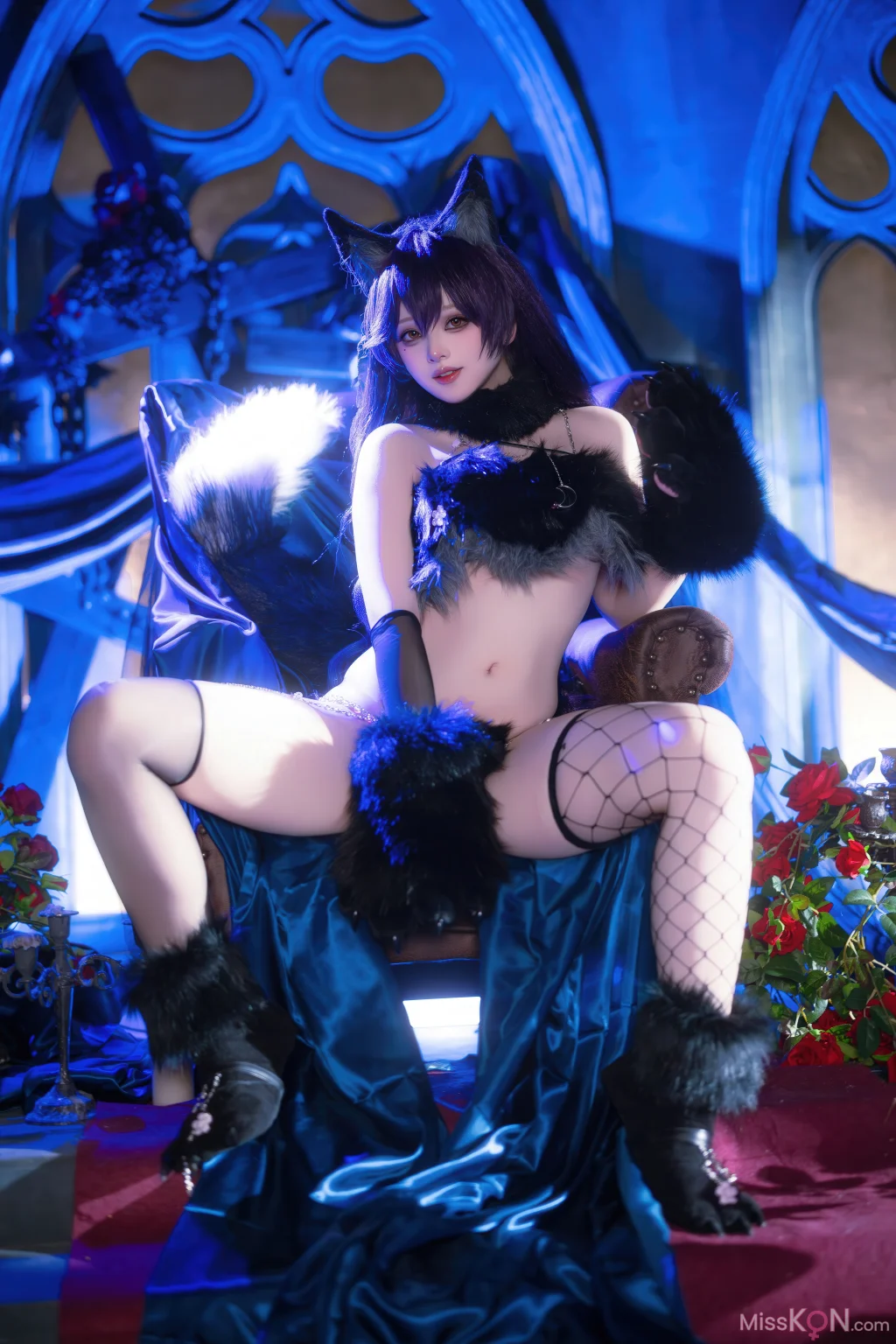 Coser@屿鱼: 碧蓝航线 爱宕 狼人 (51 photos) – Page 2