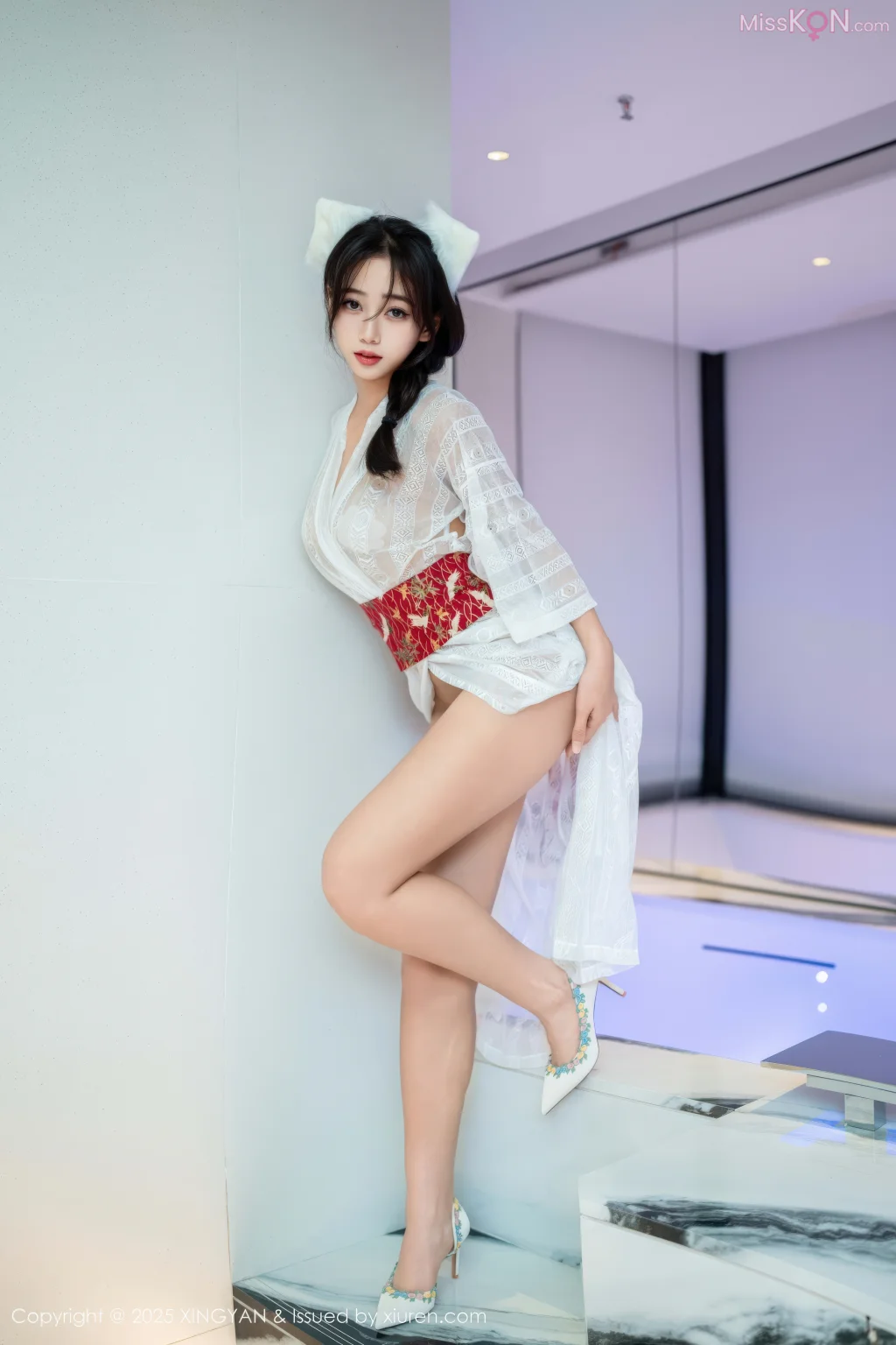 XingYan Vol.442: 时安安 (76 photos)