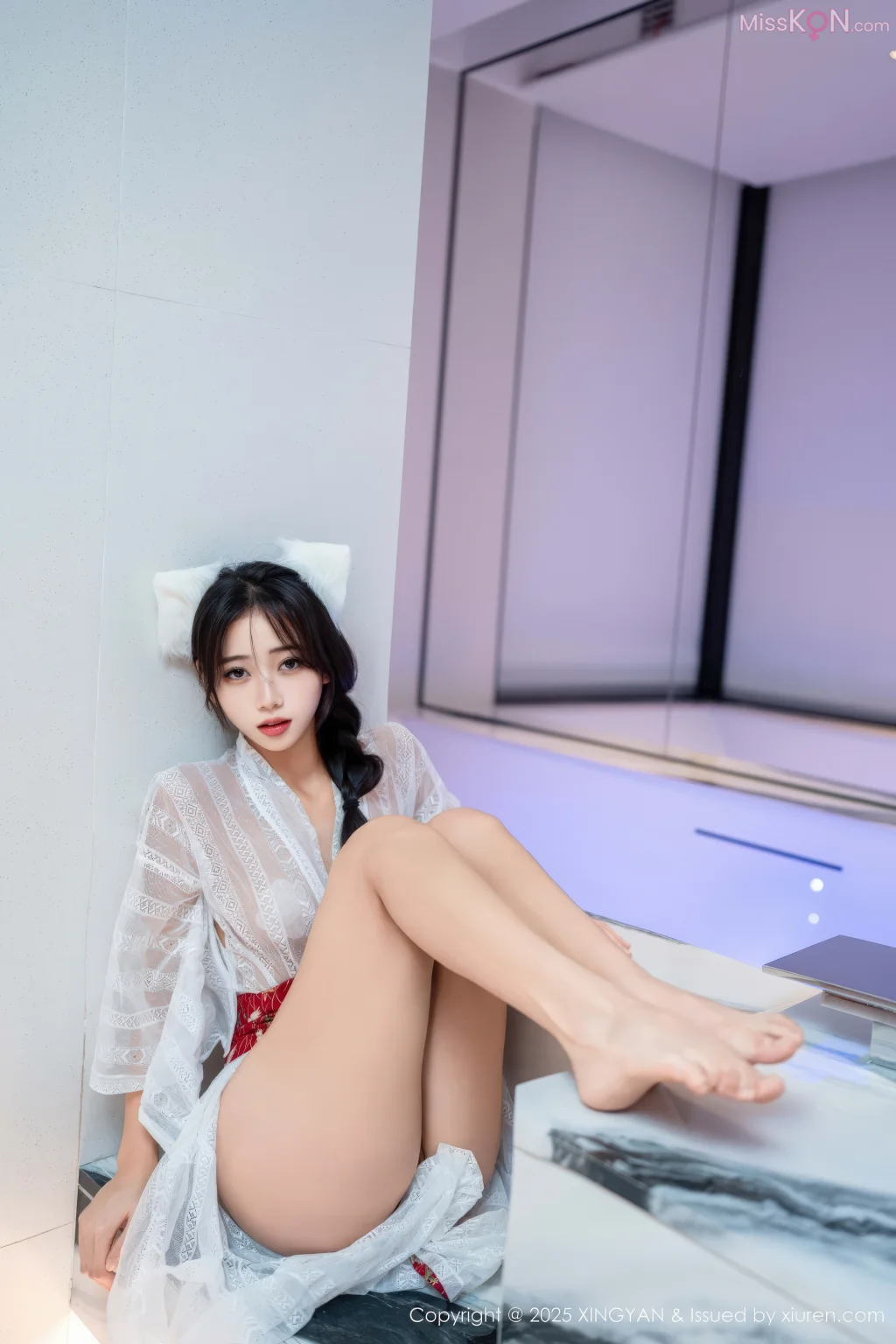 XingYan Vol.442: 时安安 (76 photos)