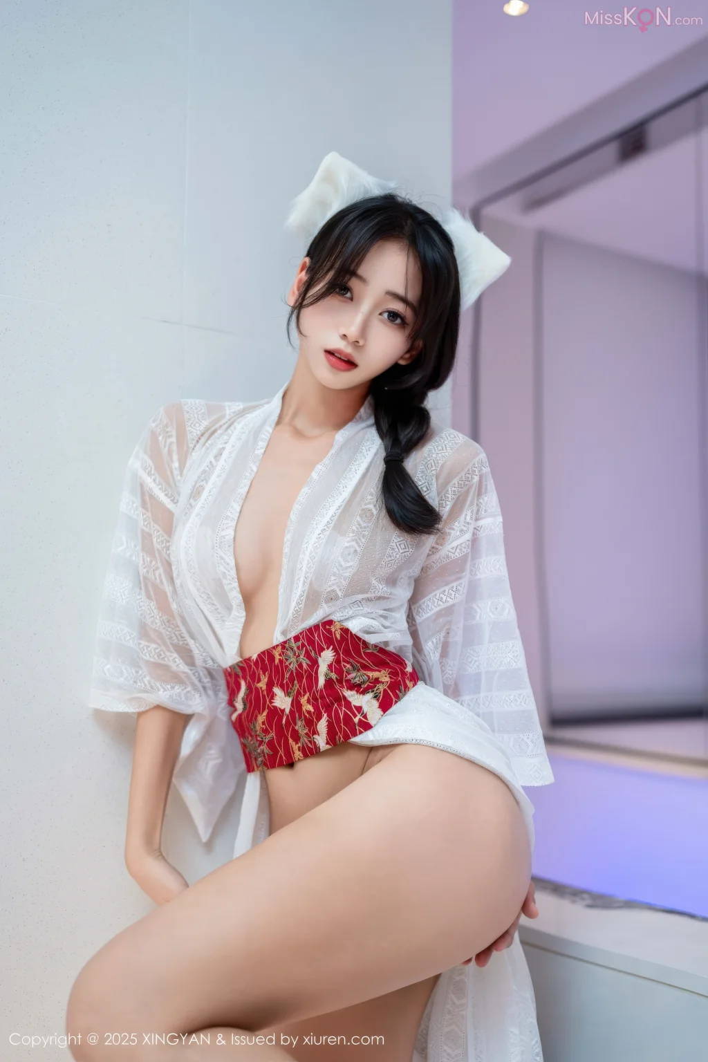 XingYan Vol.442: 时安安 (76 photos)