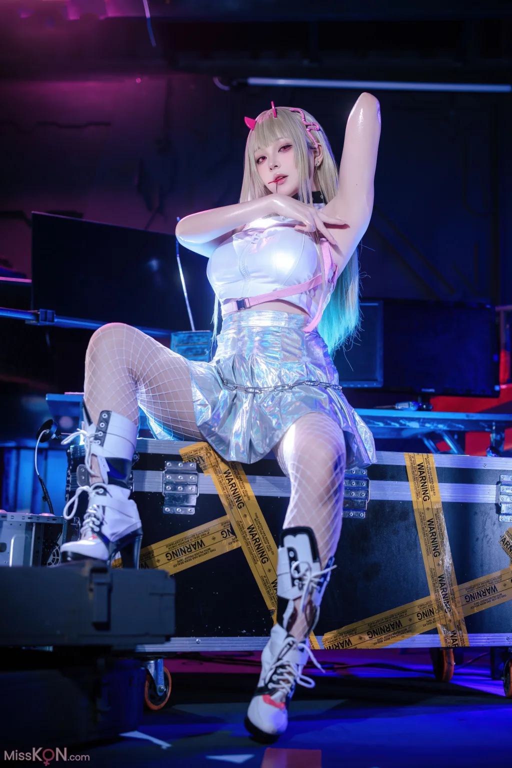 Coser@屿鱼: 胜利女神：妮姬 毒蛇 (86 photos)