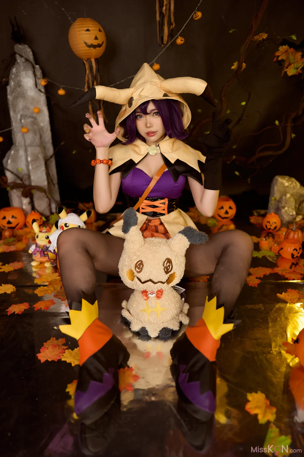 Coser@ZinieQ: 宝可梦 阿塞萝拉 万圣节 (40 photos)