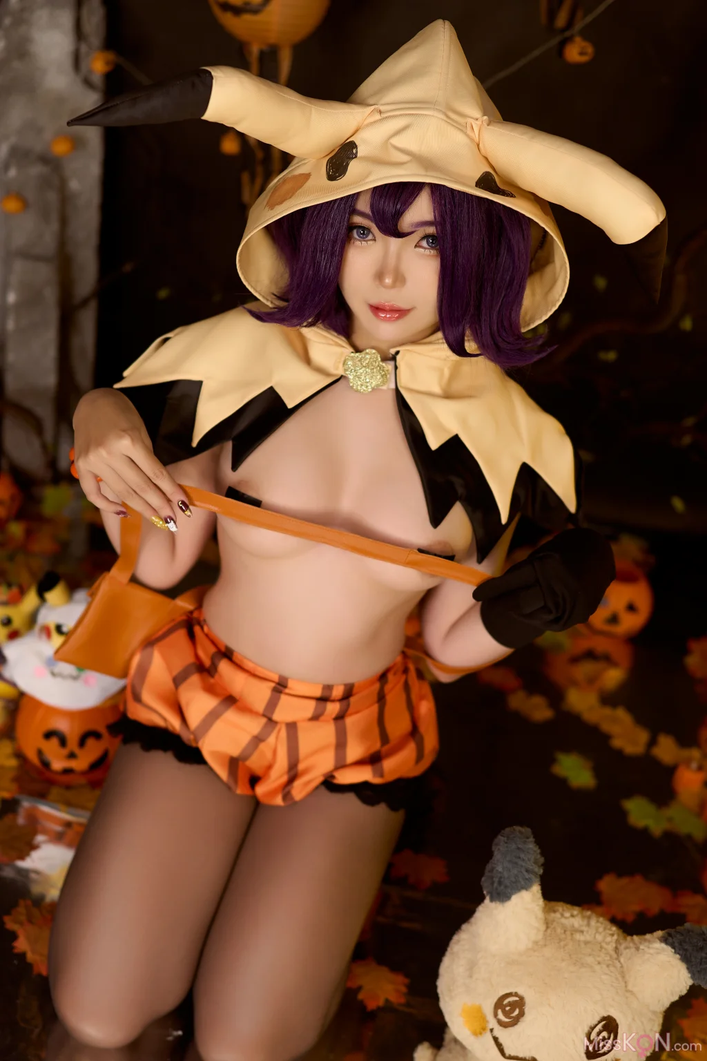 Coser@ZinieQ: 宝可梦 阿塞萝拉 万圣节 (40 photos)