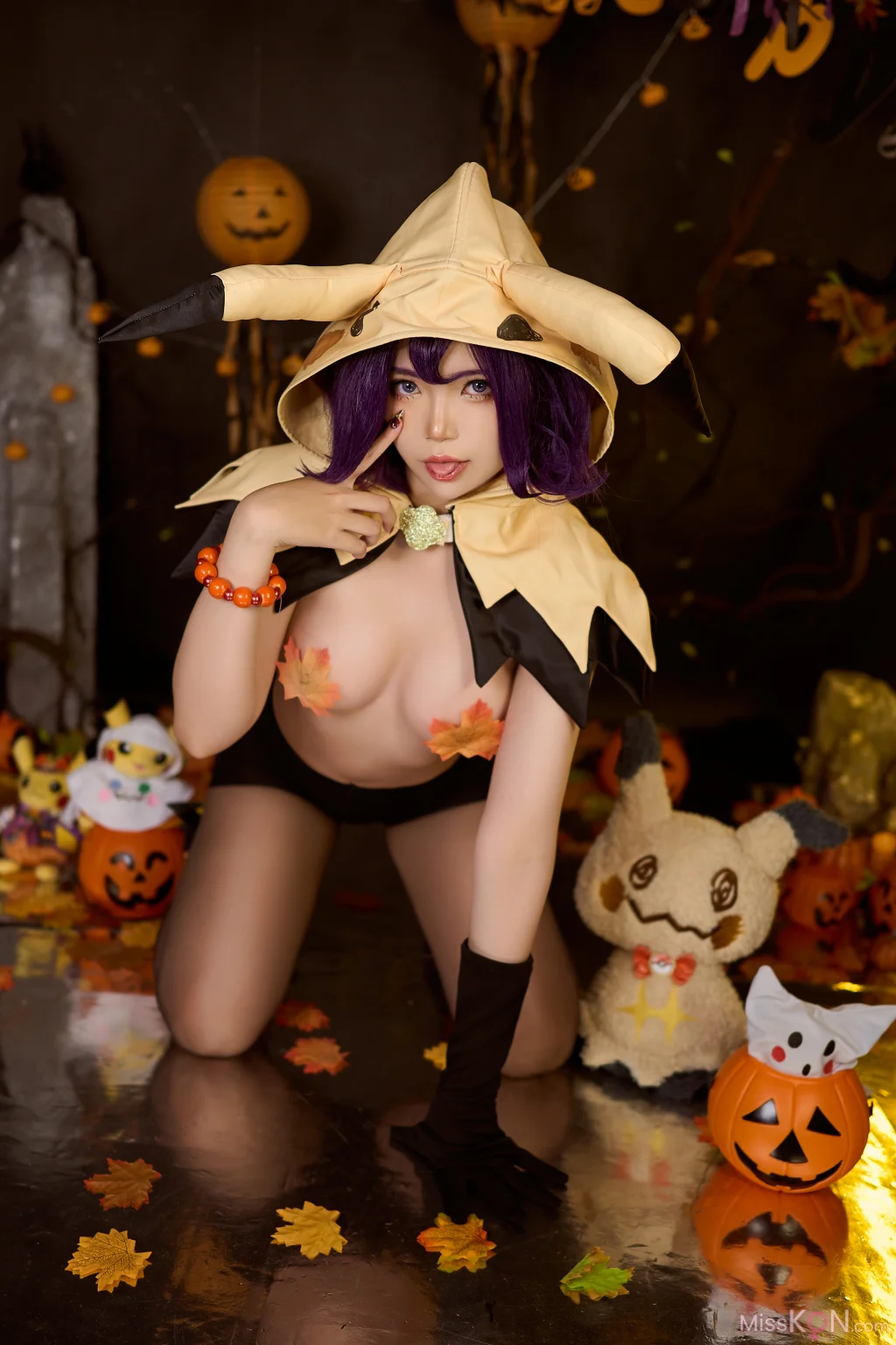 Coser@ZinieQ: 宝可梦 阿塞萝拉 万圣节 (40 photos)