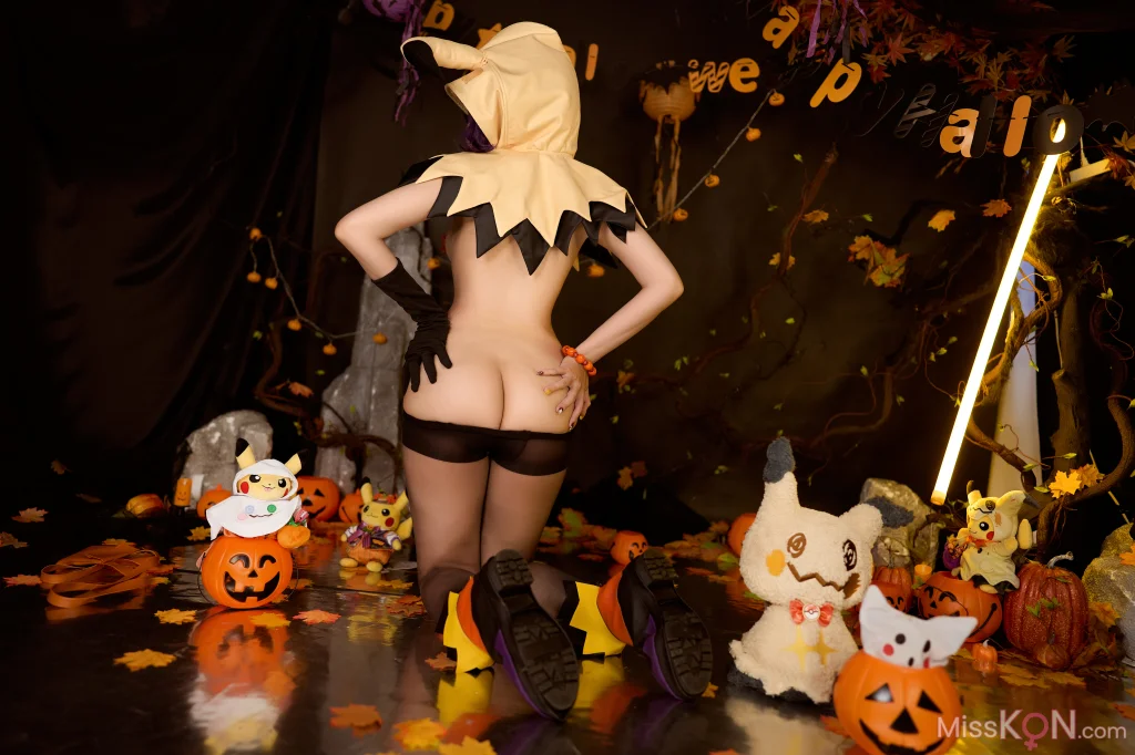 Coser@ZinieQ: 宝可梦 阿塞萝拉 万圣节 (40 photos)
