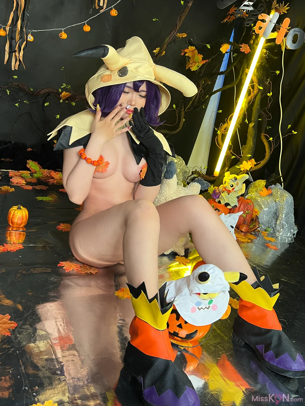 Coser@ZinieQ: 宝可梦 阿塞萝拉 万圣节 (40 photos) – Page 2
