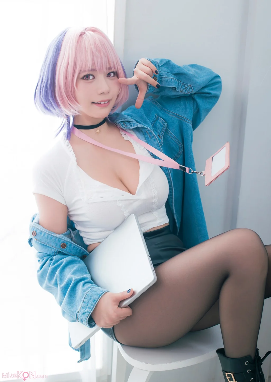 [JP] Shinonome Umi (東雲うみ): 【デジタル限定 YJ PHOTO BOOK】写真集「のあ先輩“の”コスプレ」 (61 photos)