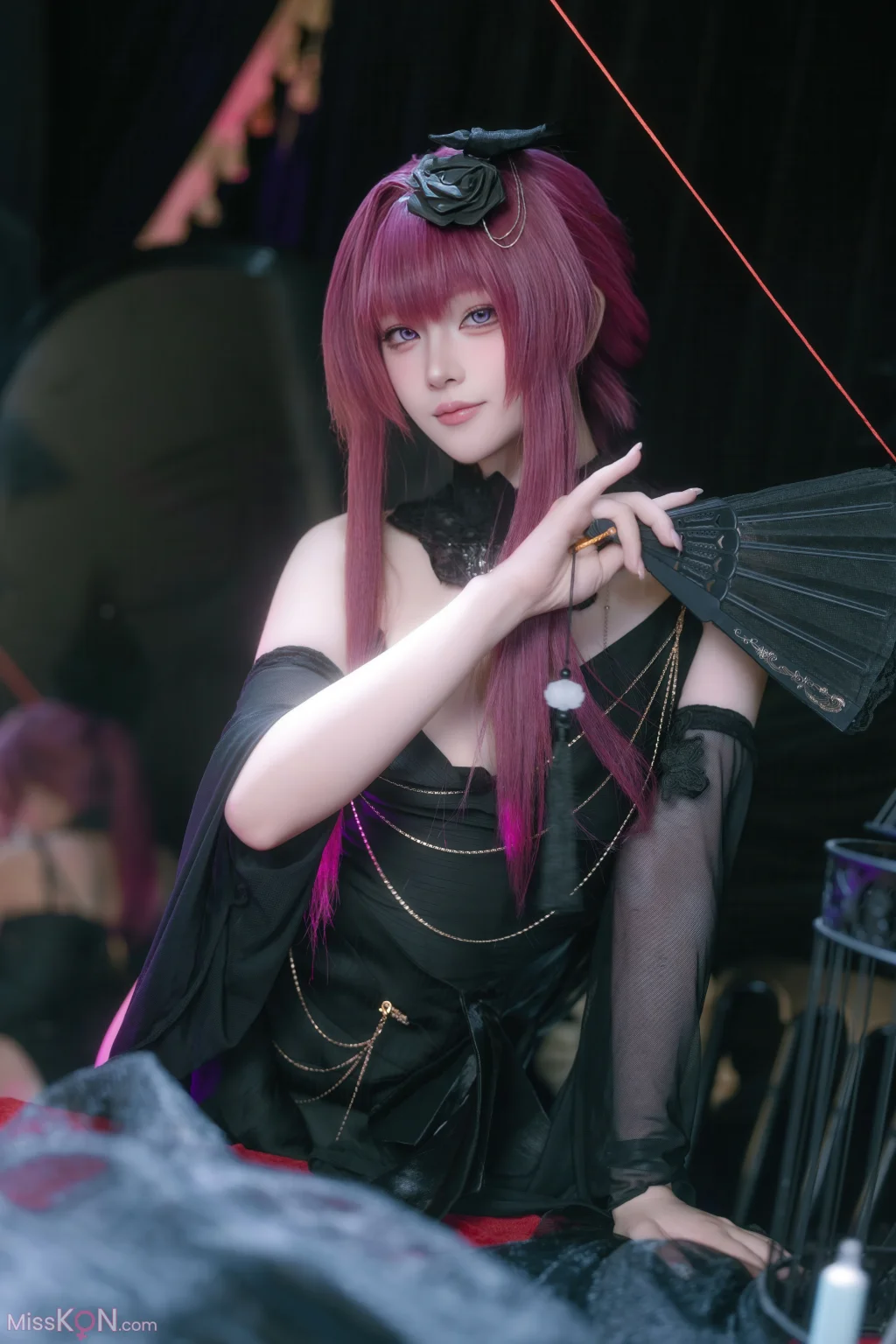 Coser@屿鱼: 崩坏 星穹铁道 卡芙卡 缚月之夜 (60 photos)