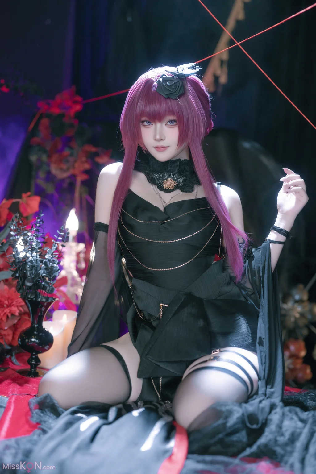 Coser@屿鱼: 崩坏 星穹铁道 卡芙卡 缚月之夜 (60 photos)