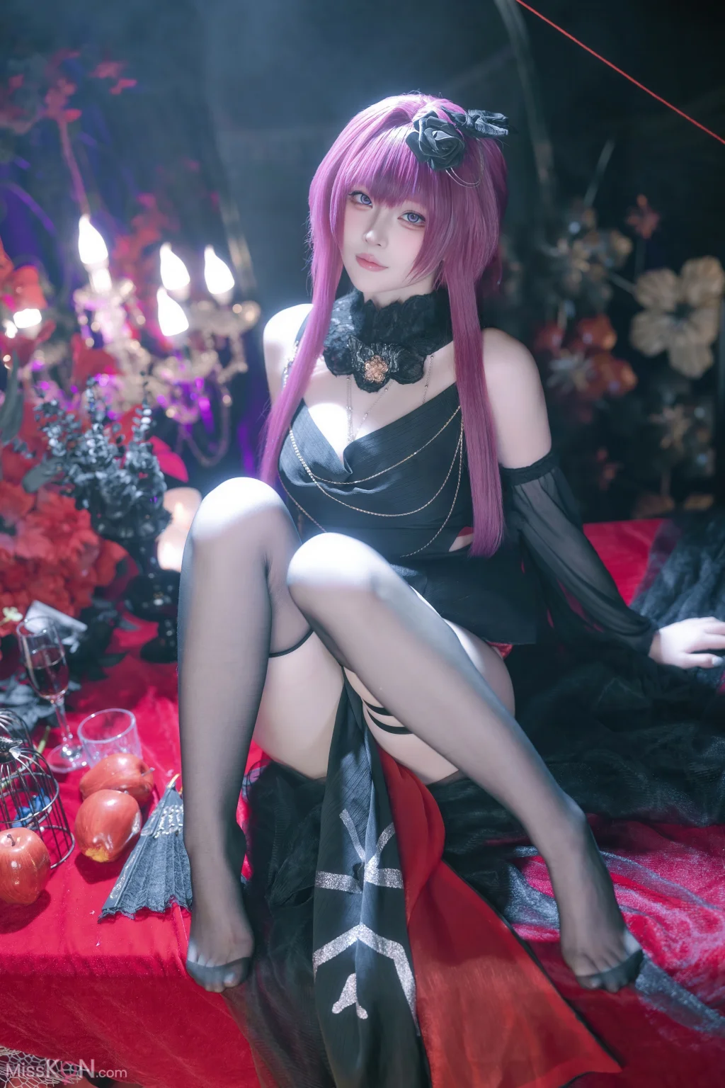 Coser@屿鱼: 崩坏 星穹铁道 卡芙卡 缚月之夜 (60 photos)