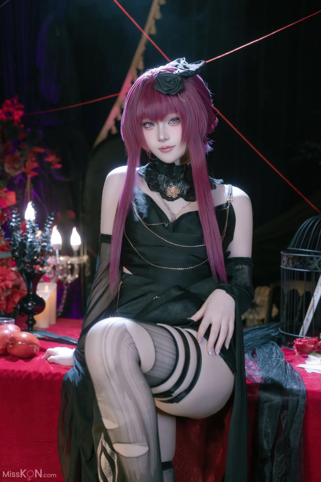 Coser@屿鱼: 崩坏 星穹铁道 卡芙卡 缚月之夜 (60 photos) – Page 3