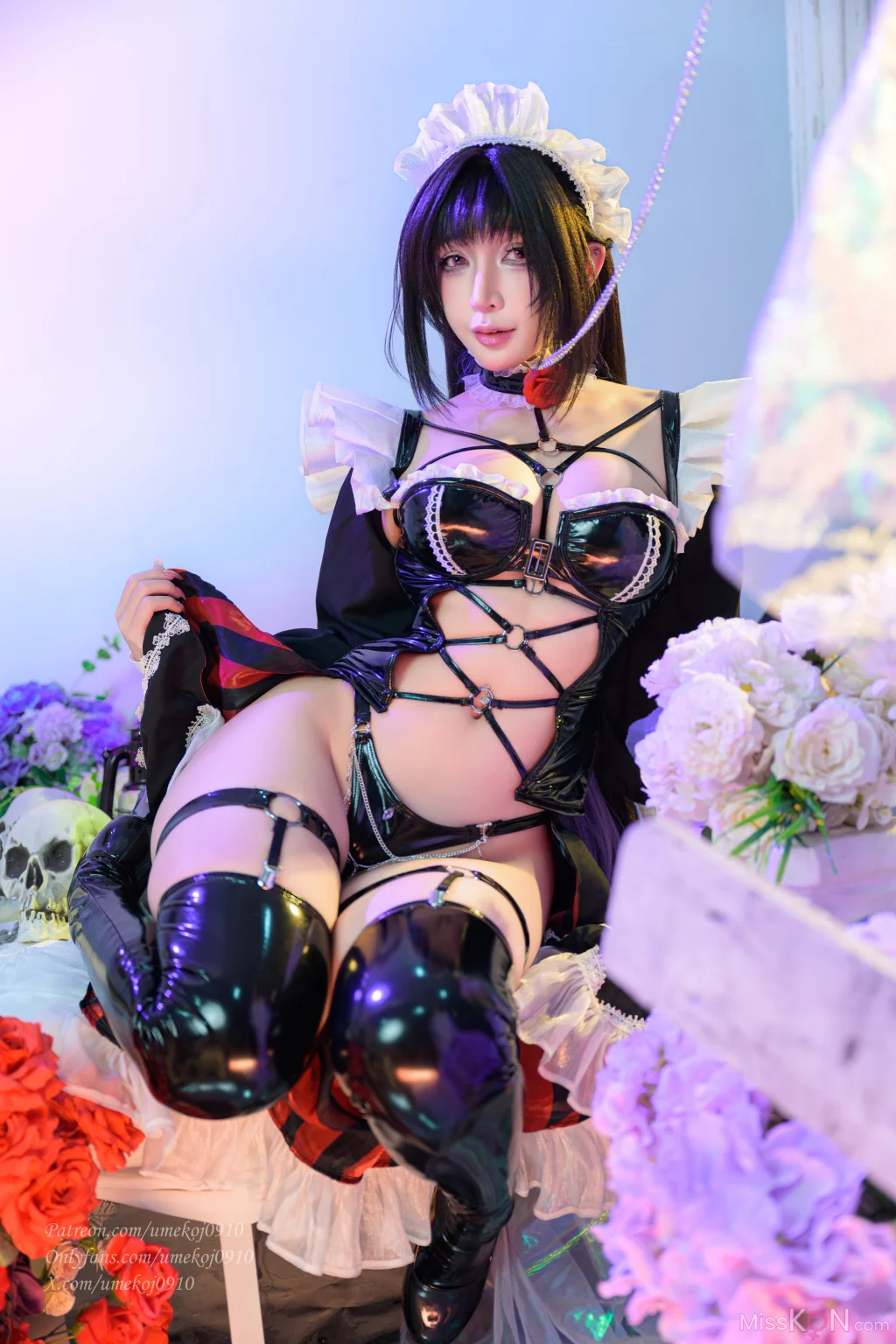 Coser@UmekoJ: Mihara – Memorial Cafe「NIKKE」(88 photos + 6 videos)