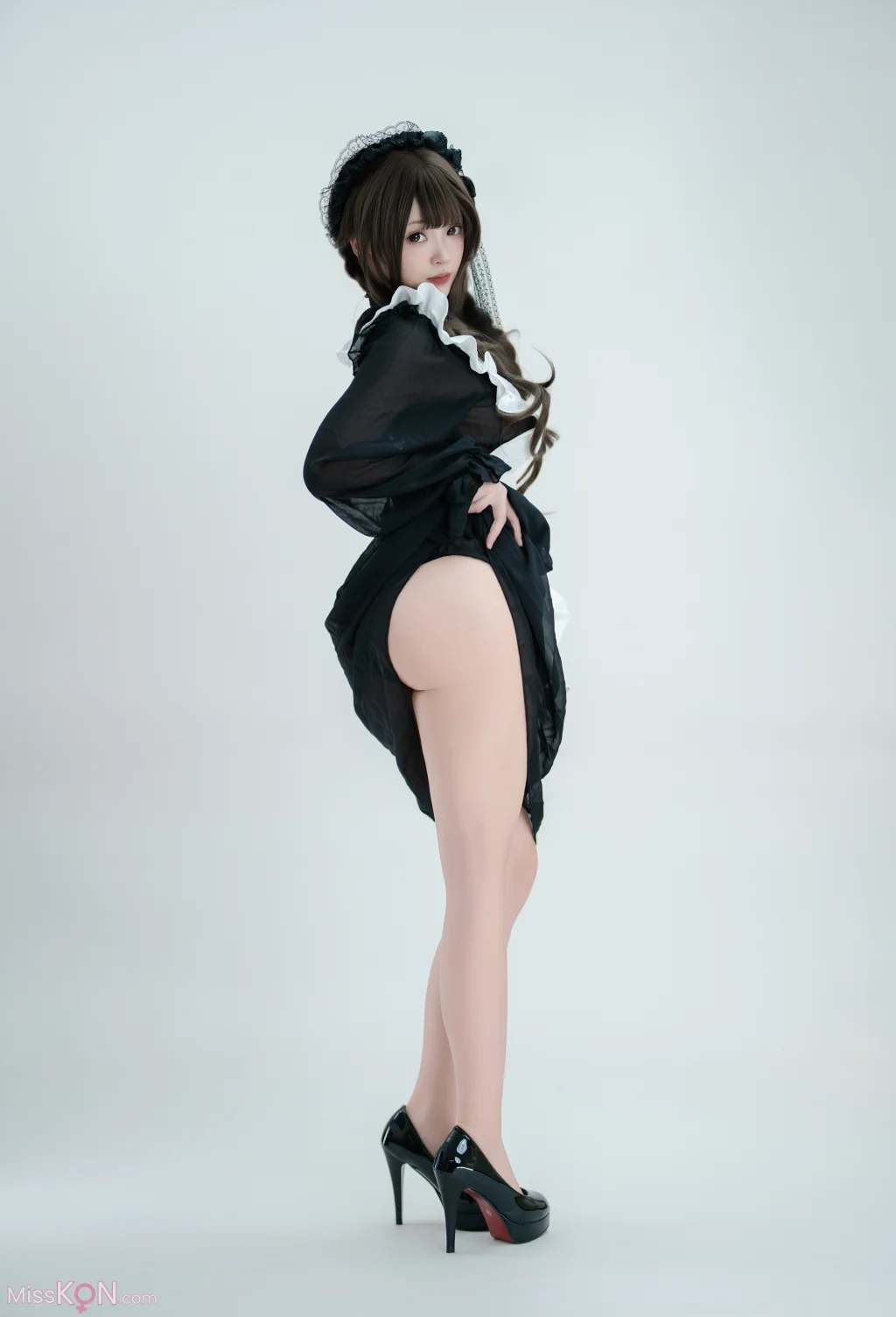 Coser@Bangni邦尼: 枪械女仆 (68 photos + 6 videos)