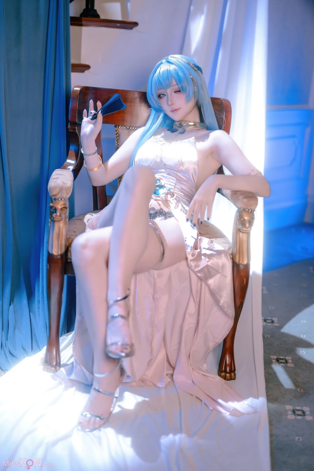 Coser@屿鱼: 胜利女神 妮姬 海伦 礼服 (60 photos)