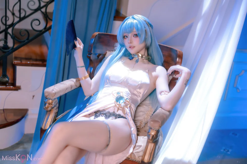 Coser@屿鱼: 胜利女神 妮姬 海伦 礼服 (60 photos)