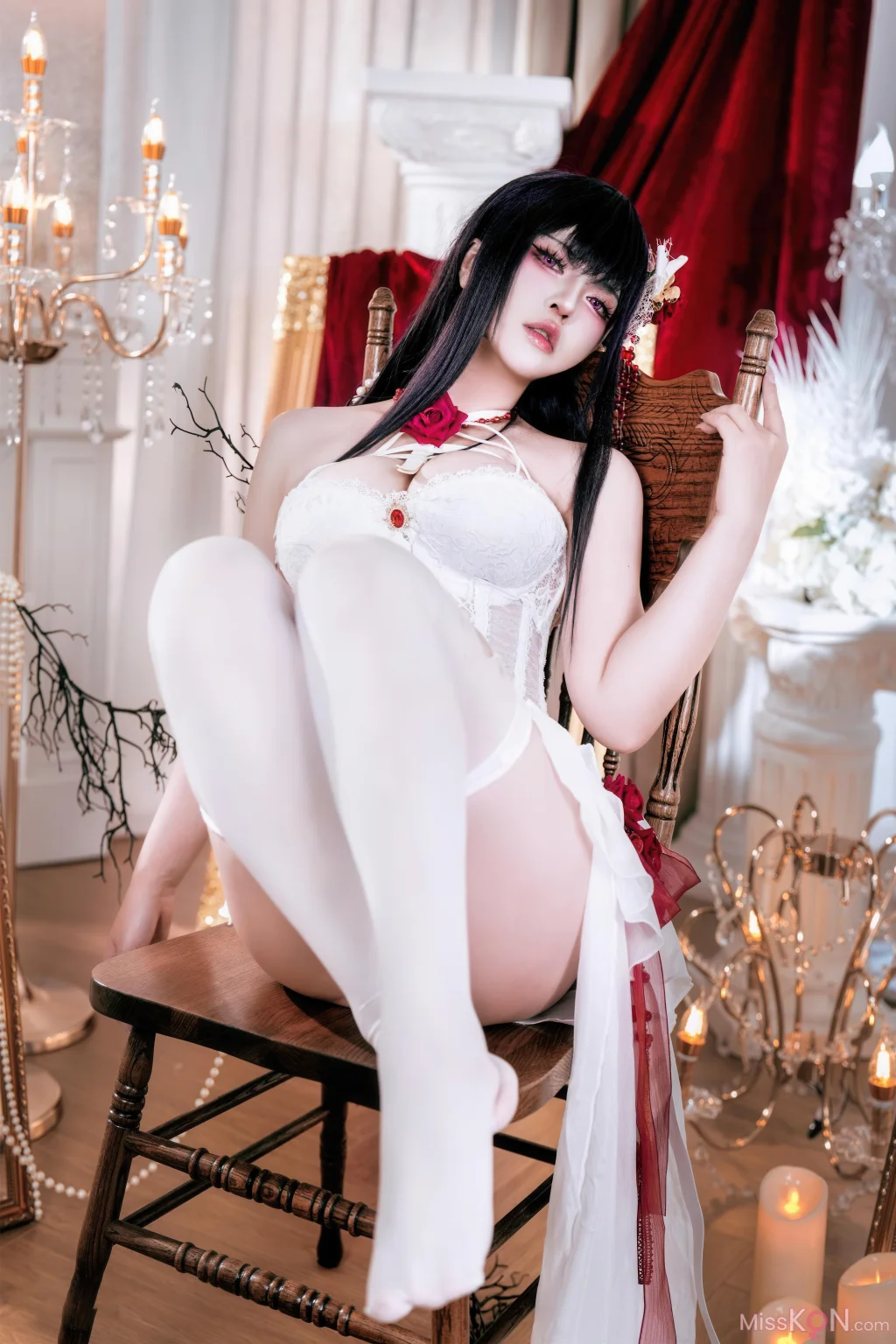 Coser@半半子: Nikke胜利女神 米哈拉 羁绊锁链 (58 photos)
