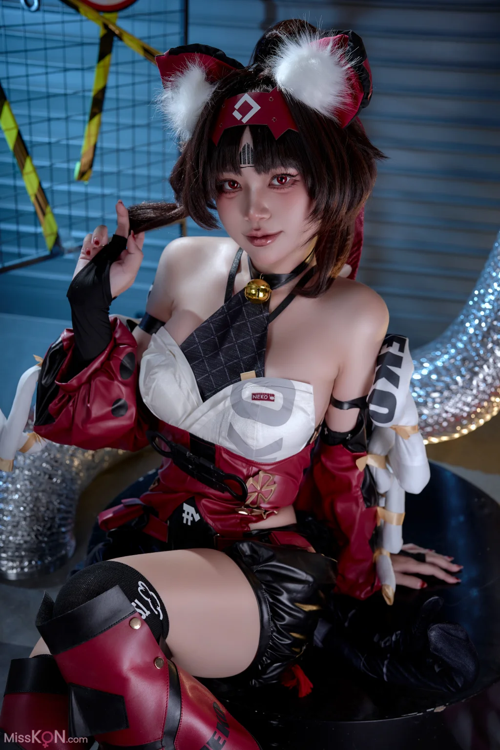 Coser@ZinieQ: Nekomata (ZZZ) (44 photos + 14 videos)