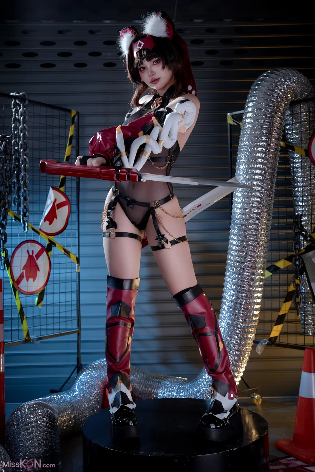 Coser@ZinieQ: Nekomata (ZZZ) (44 photos + 14 videos)