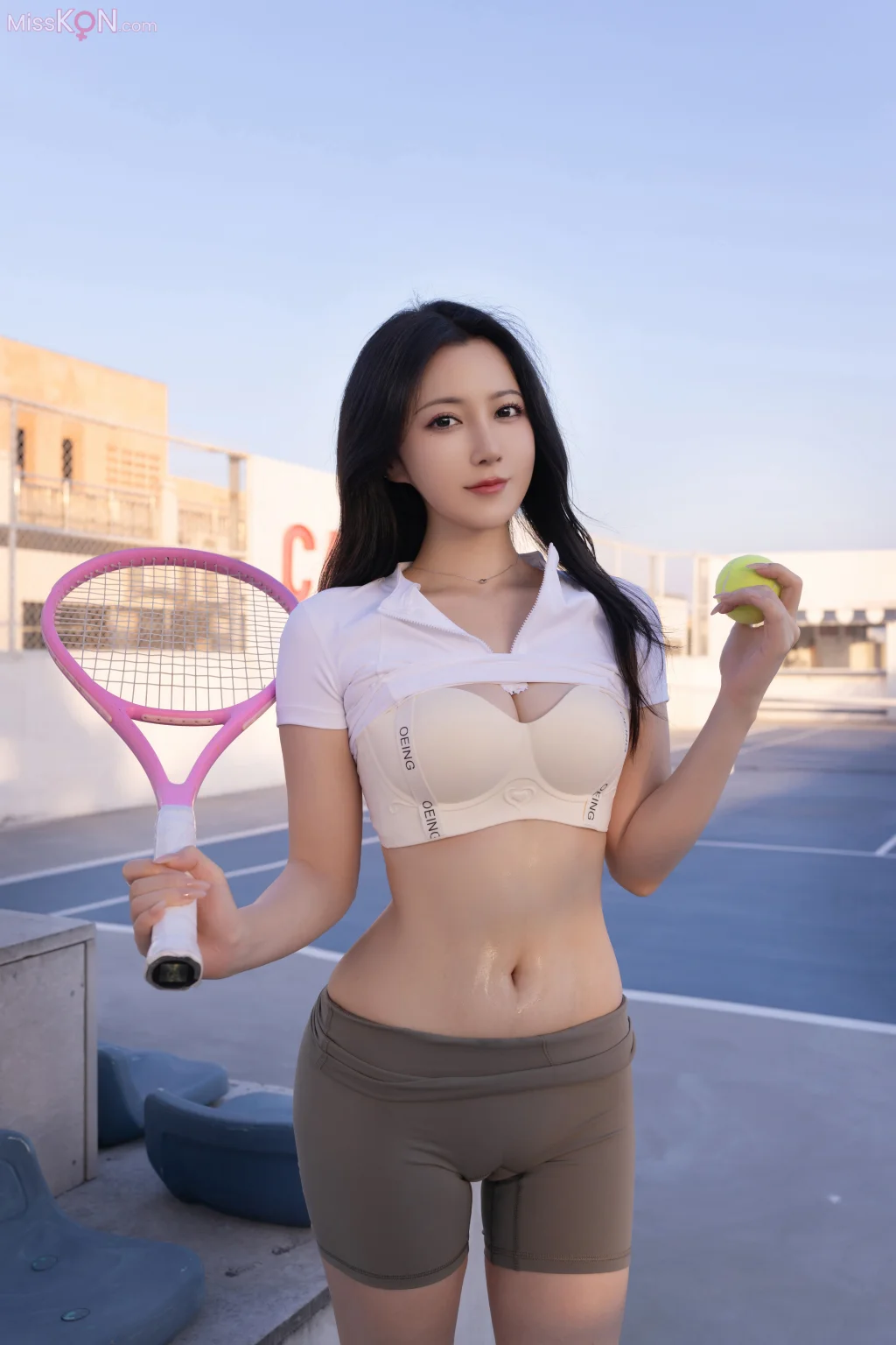 [内购无水印] 鱼子酱Fish: 网球场 (120 photos)