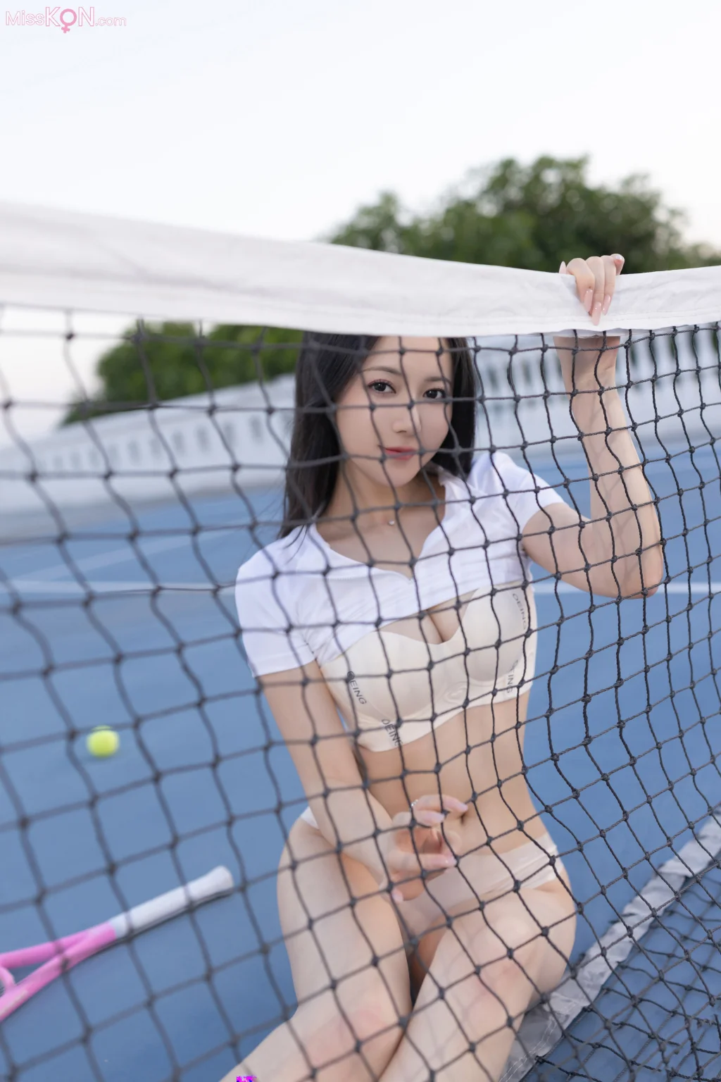 [内购无水印] 鱼子酱Fish: 网球场 (120 photos)