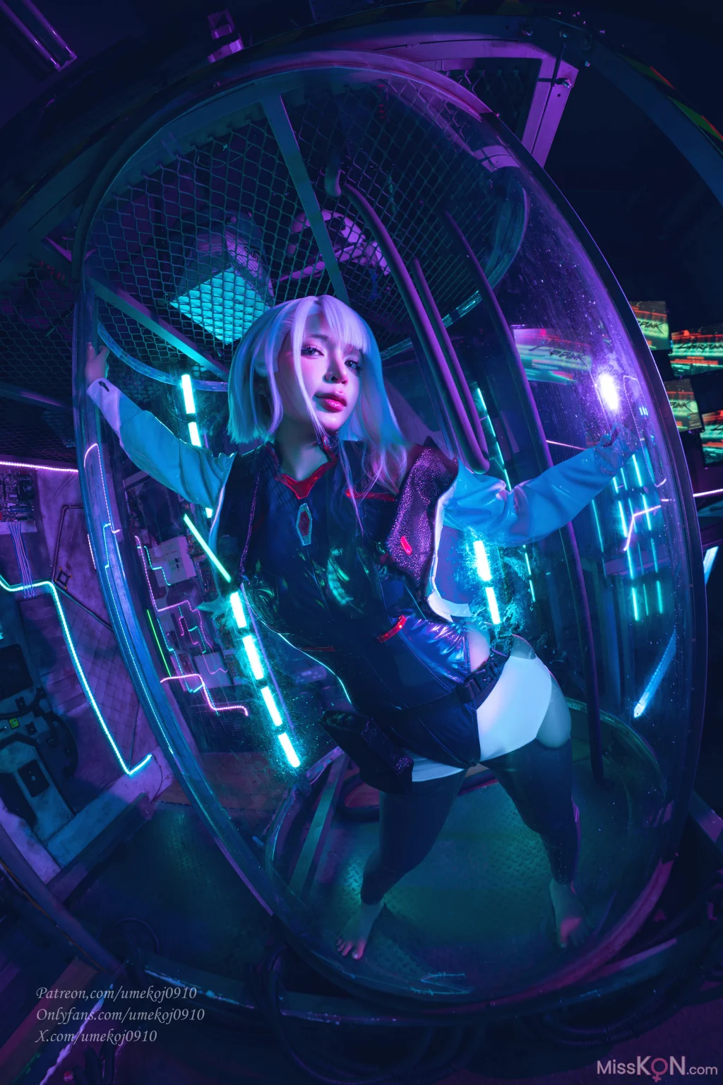 Coser@UmekoJ: Lucy 「Cyberpunk Edgerunner」 (103 photos + 8 videos)