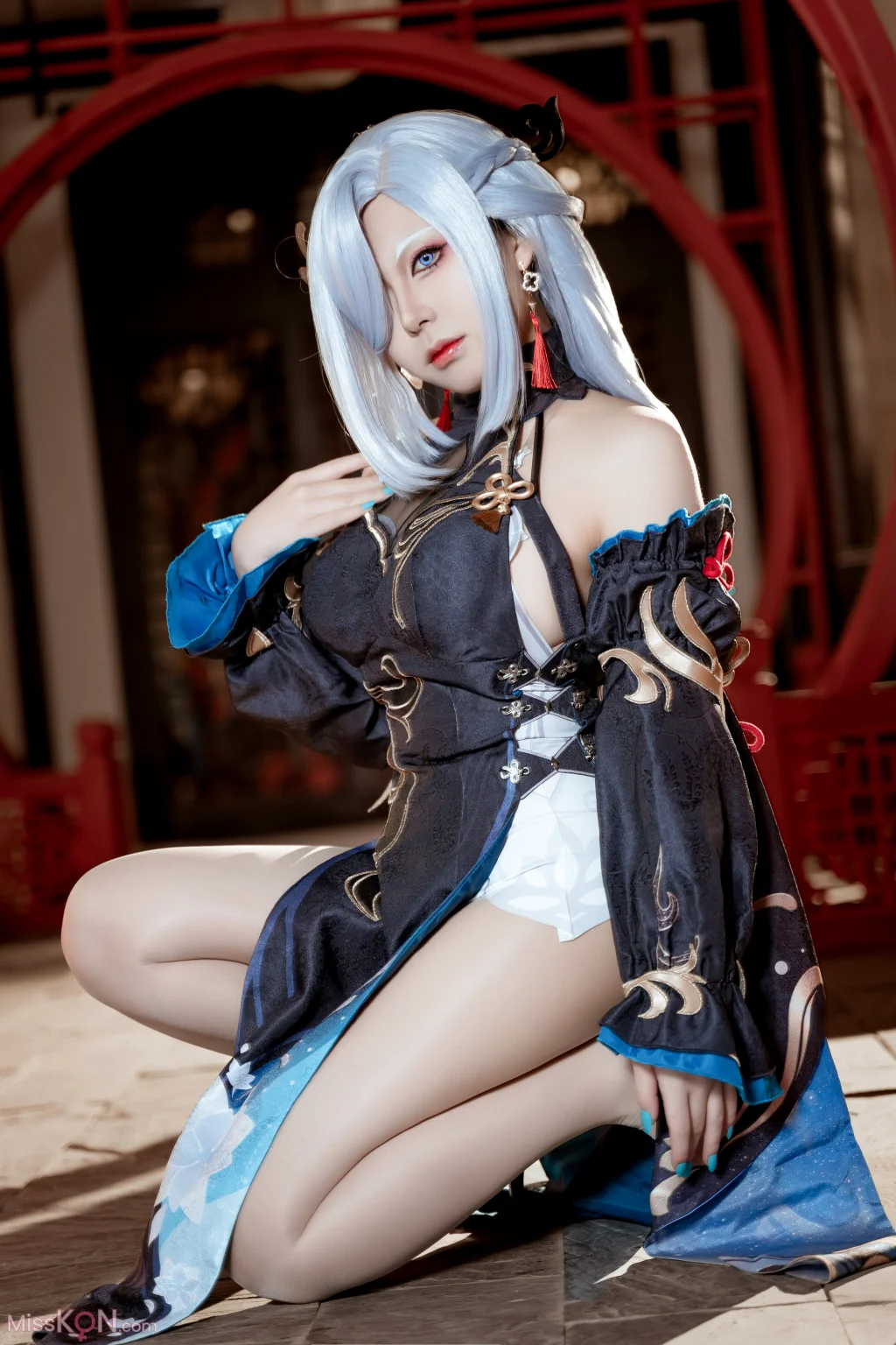 Coser@虎森森: 原神 申鹤 冷花幽露 (35 photos) – Page 2