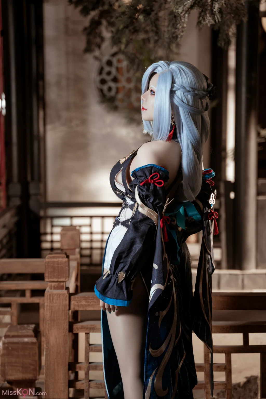 Coser@虎森森: 原神 申鹤 冷花幽露 (35 photos) – Page 2