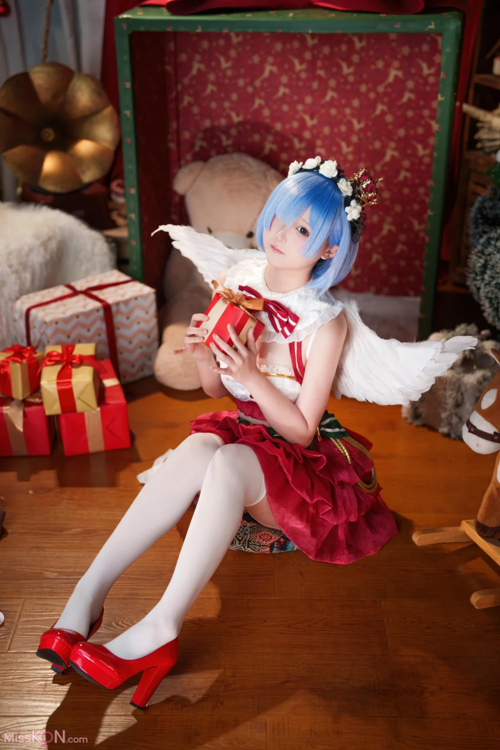 Coser@Seele麦麦: 蕾姆 圣诞物语 (63 photos)