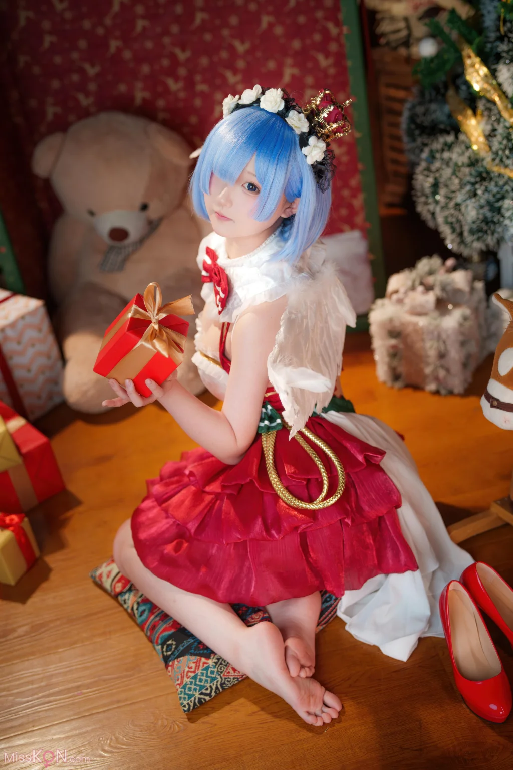 Coser@Seele麦麦: 蕾姆 圣诞物语 (63 photos)