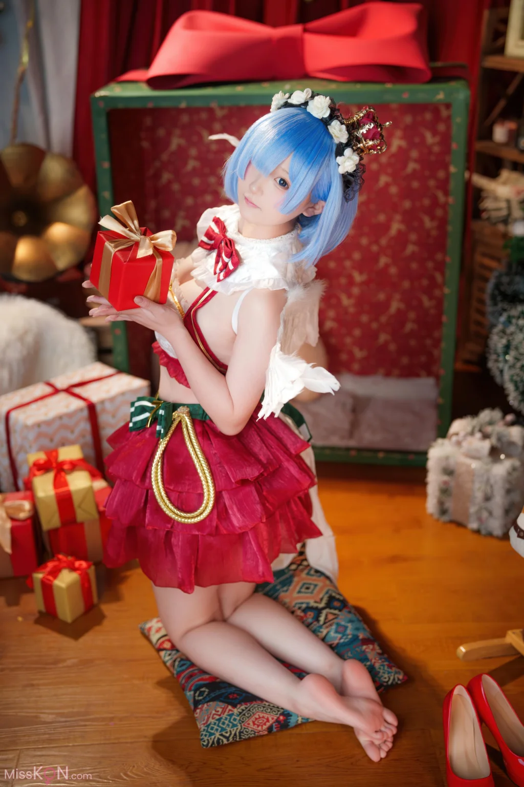 Coser@Seele麦麦: 蕾姆 圣诞物语 (63 photos)