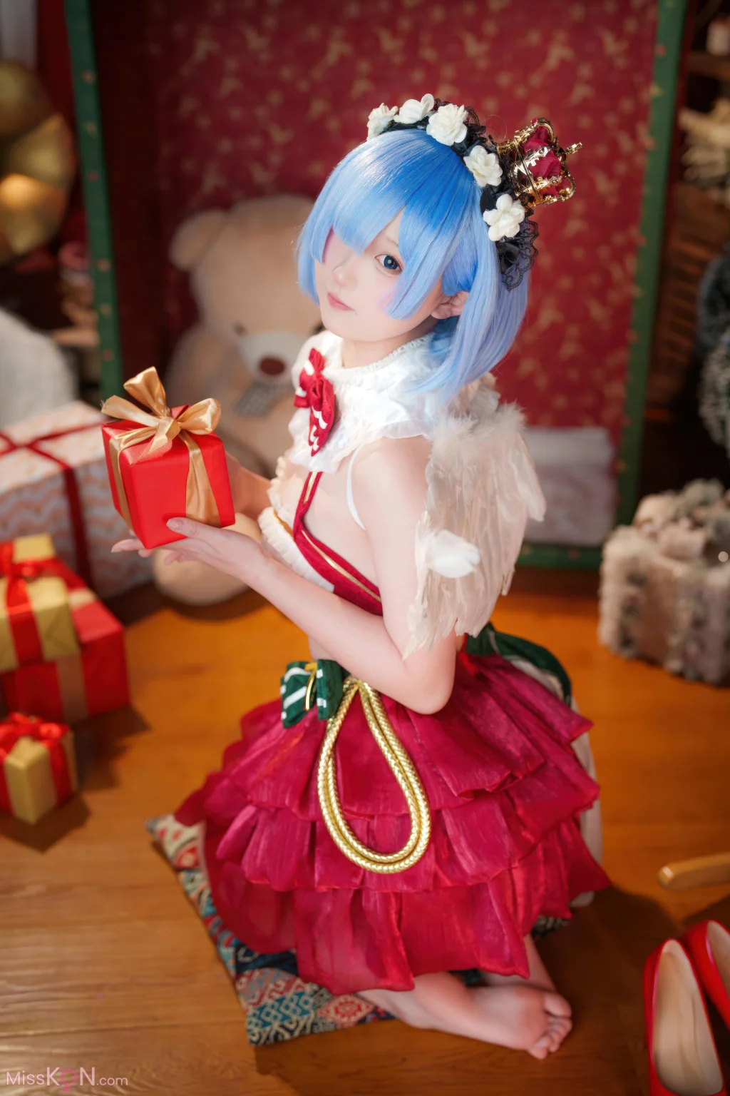 Coser@Seele麦麦: 蕾姆 圣诞物语 (63 photos)