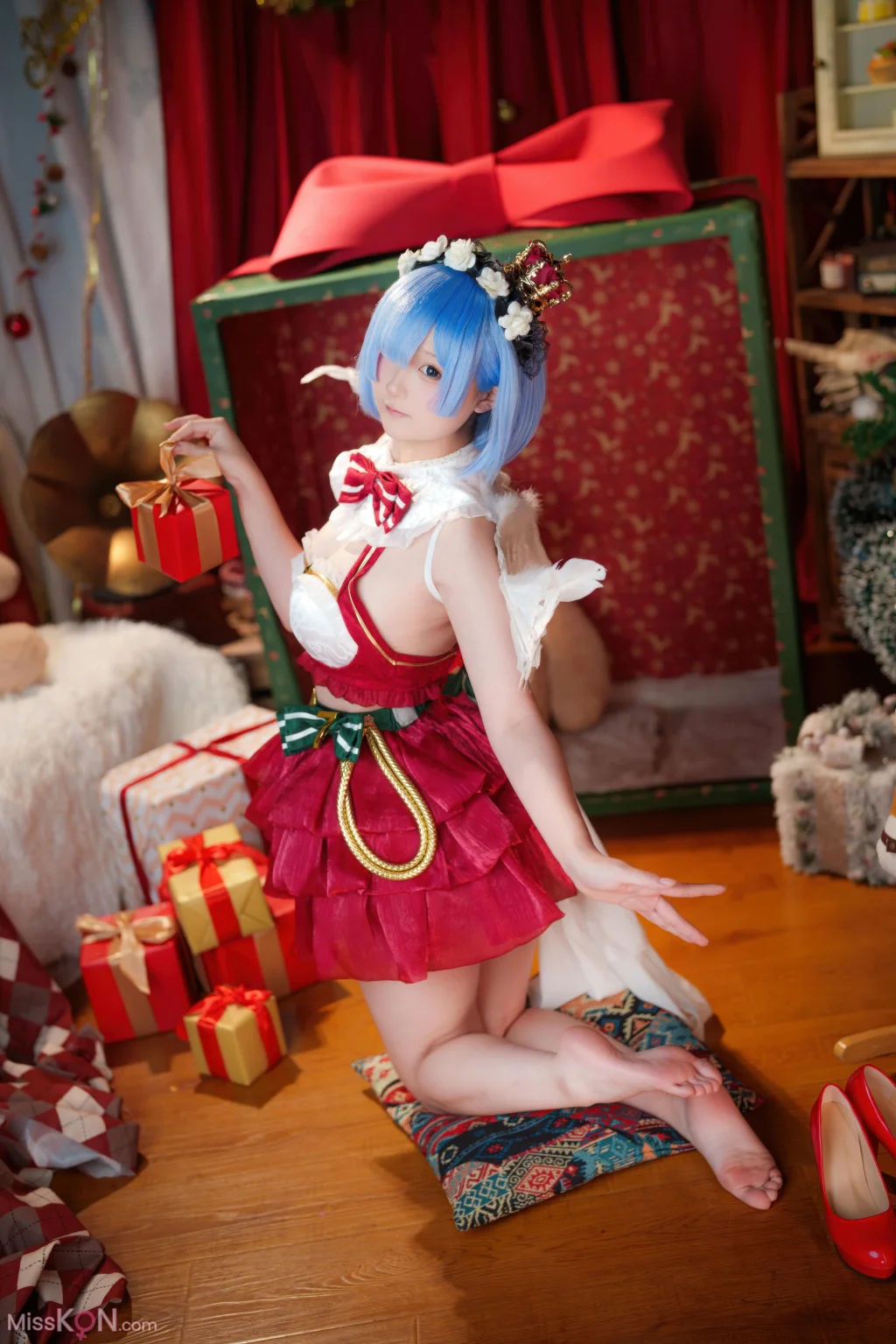 Coser@Seele麦麦: 蕾姆 圣诞物语 (63 photos)