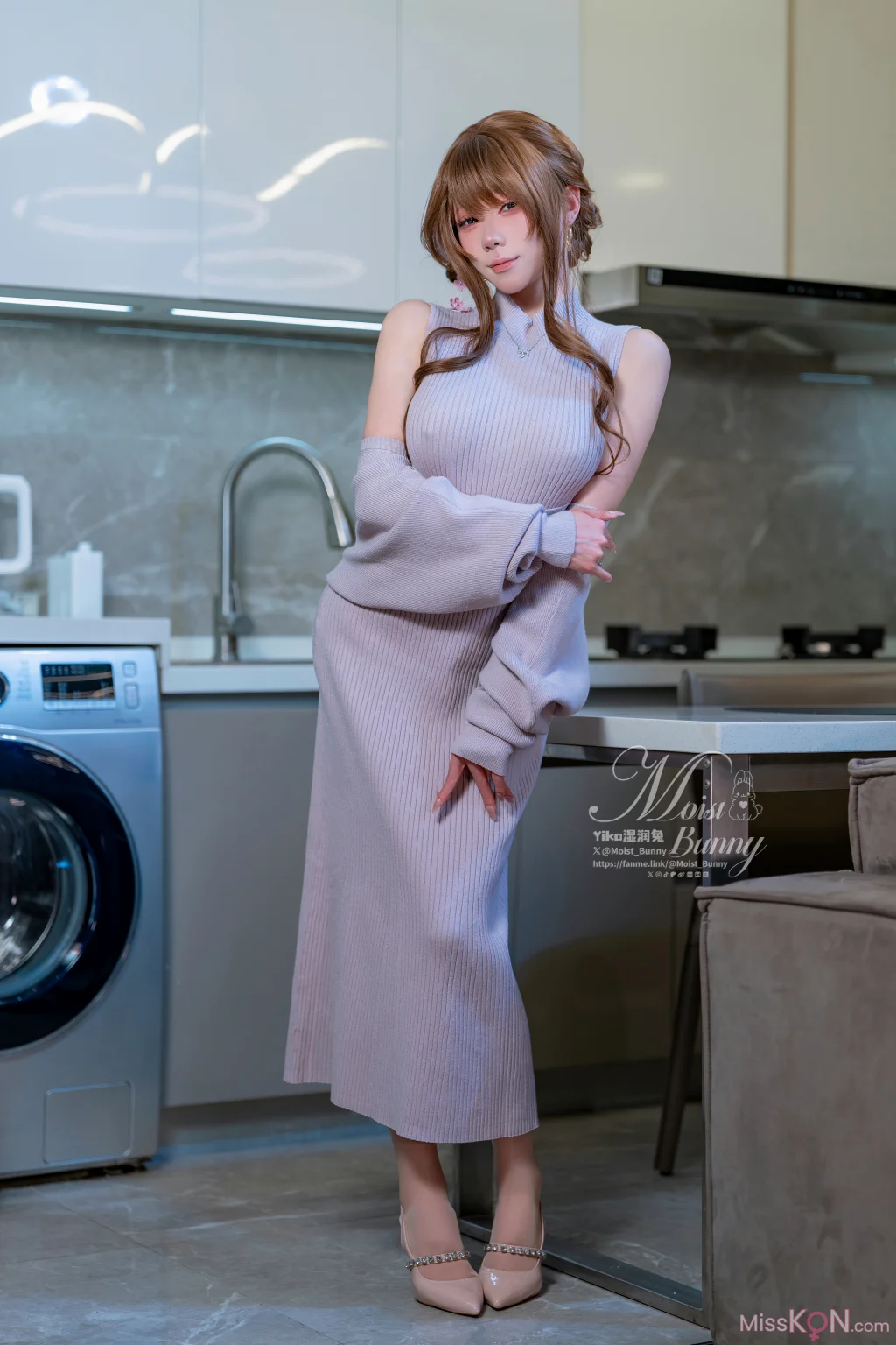 Coser@黏黏团子兔: 2026-01月作品 在丈夫身边 (124 photos + 3 videos) – Page 2