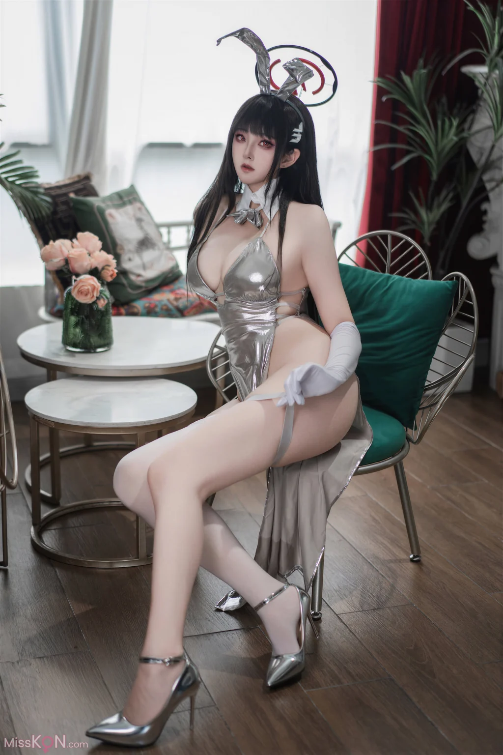 Coser@Natsuko夏夏子: 蔚蓝档案 调月莉音礼服 (72 photos) – Page 2