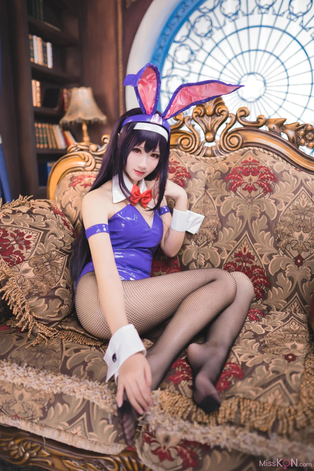Coser@羽生三未: 霞之丘诗羽兔女郎 (37 photos)