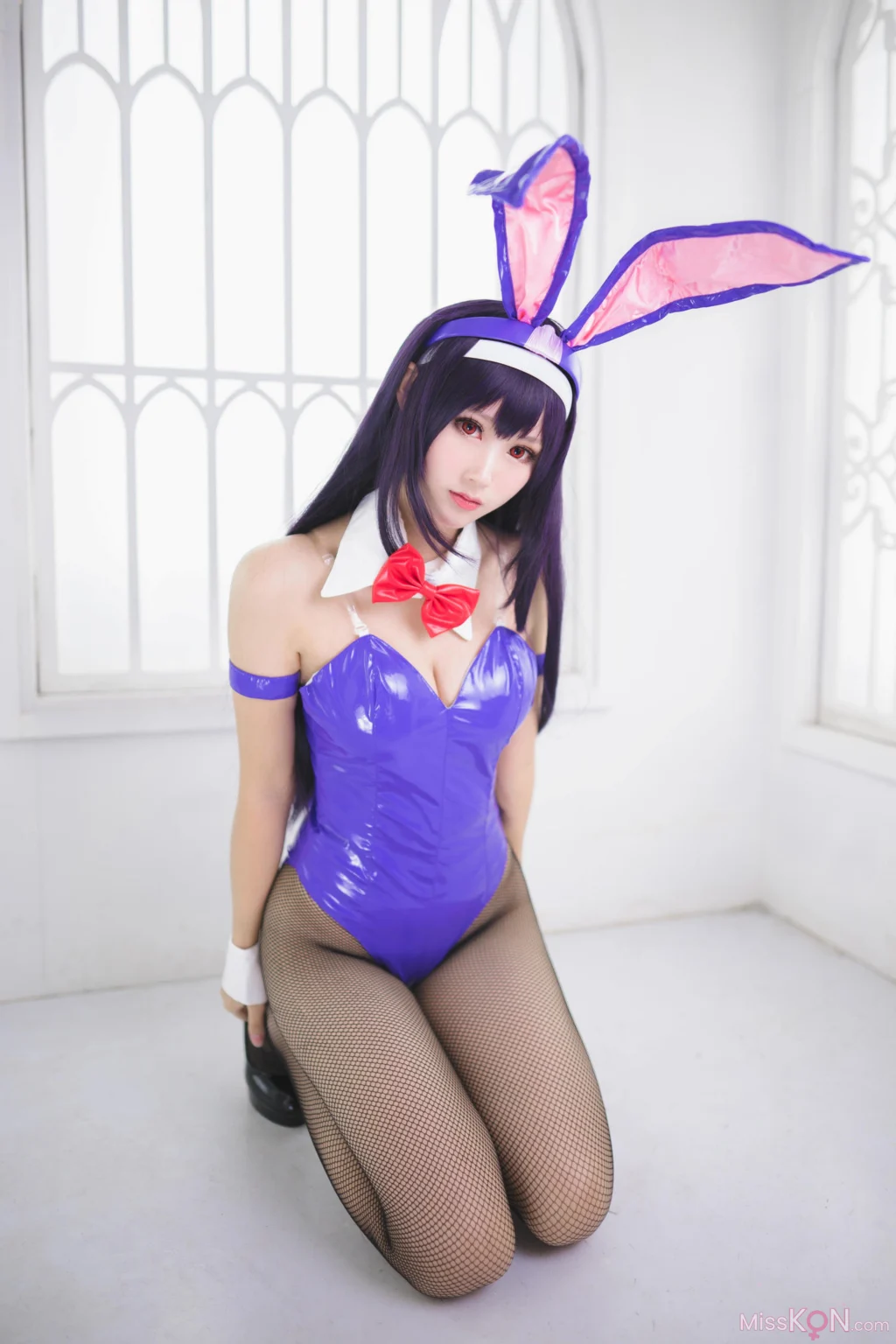 Coser@羽生三未: 霞之丘诗羽兔女郎 (37 photos)