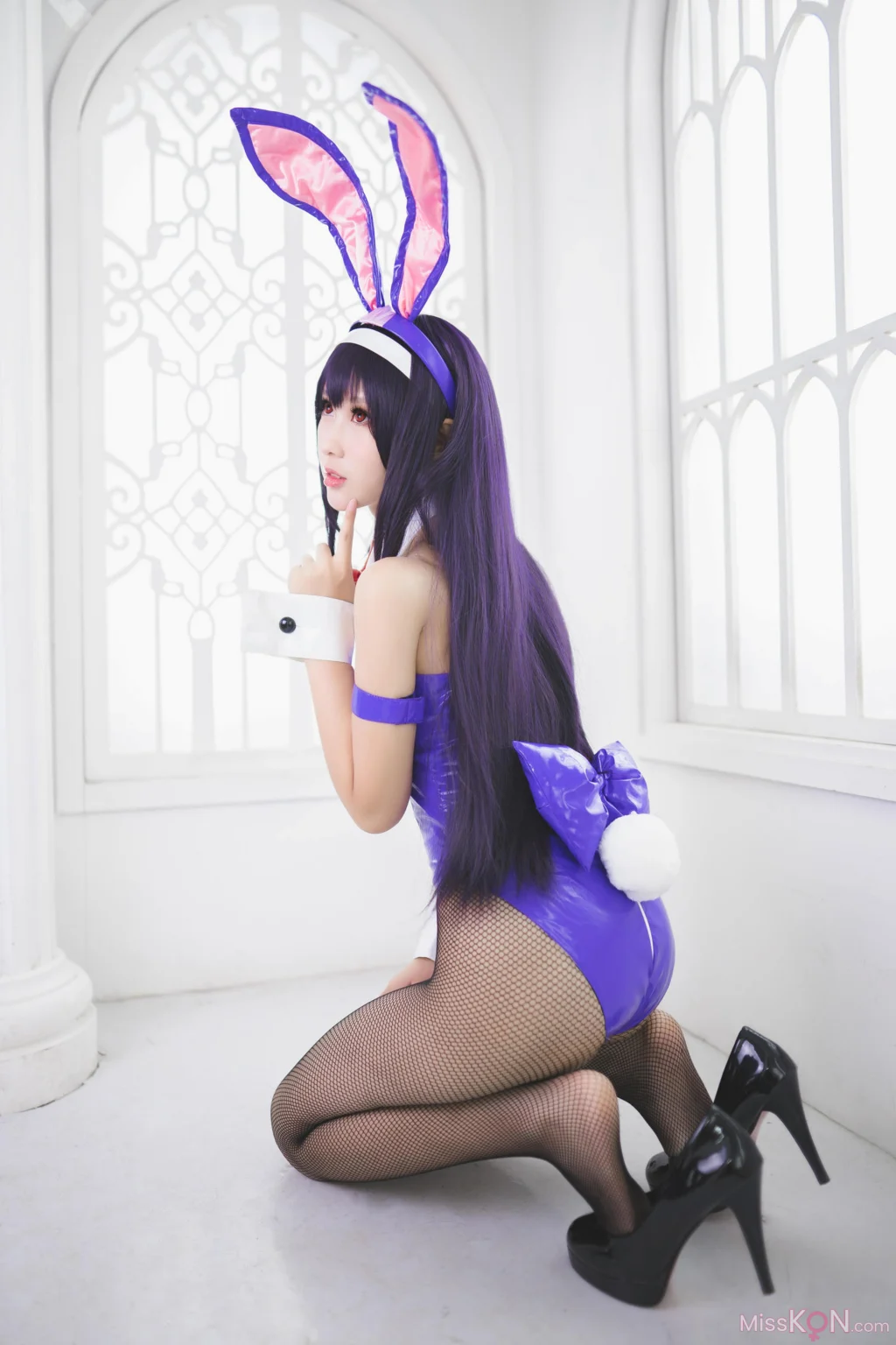 Coser@羽生三未: 霞之丘诗羽兔女郎 (37 photos) – Page 2