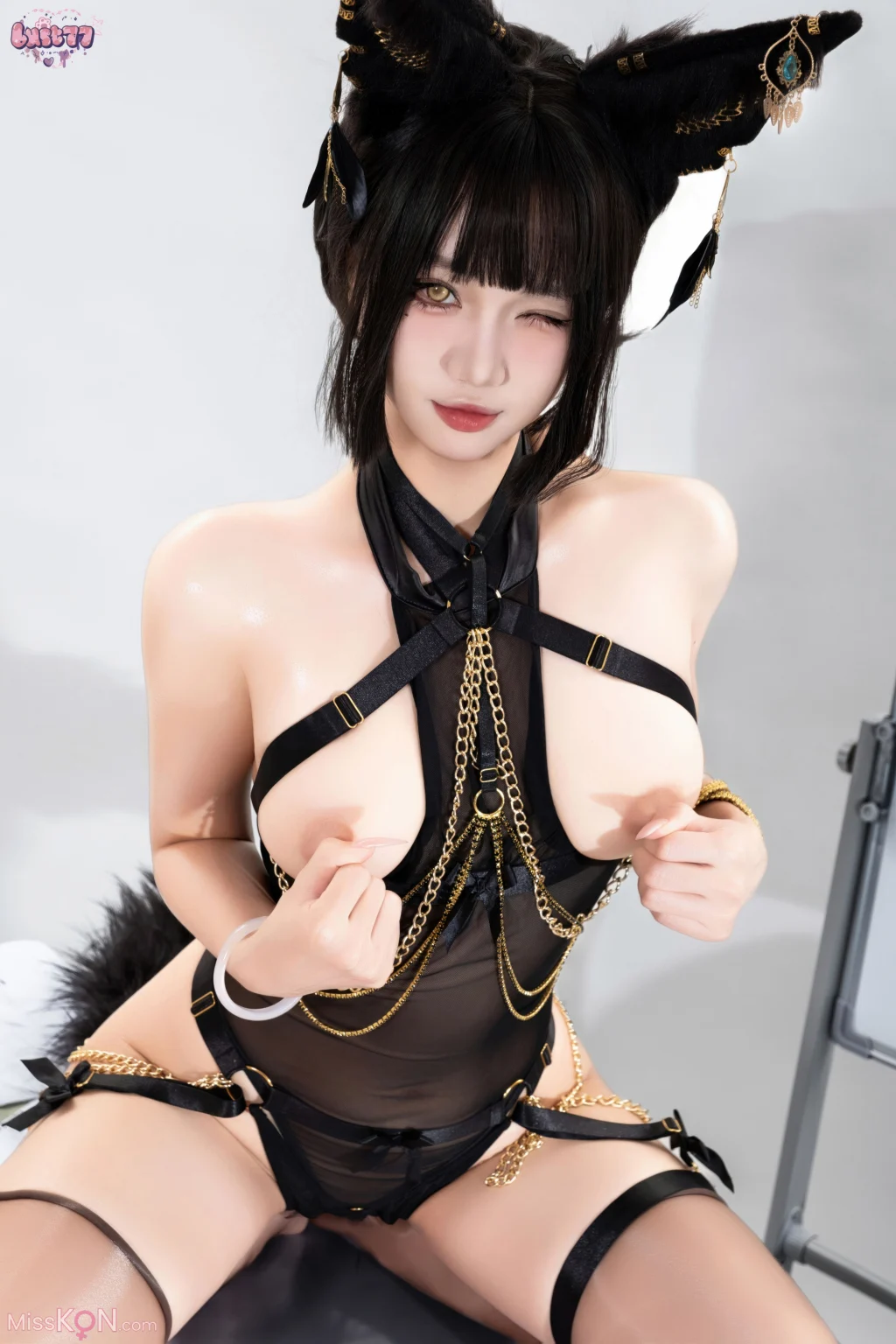 Coser@柒柒要乖哦: 黑·阿努比斯 (168 photos) – Page 3