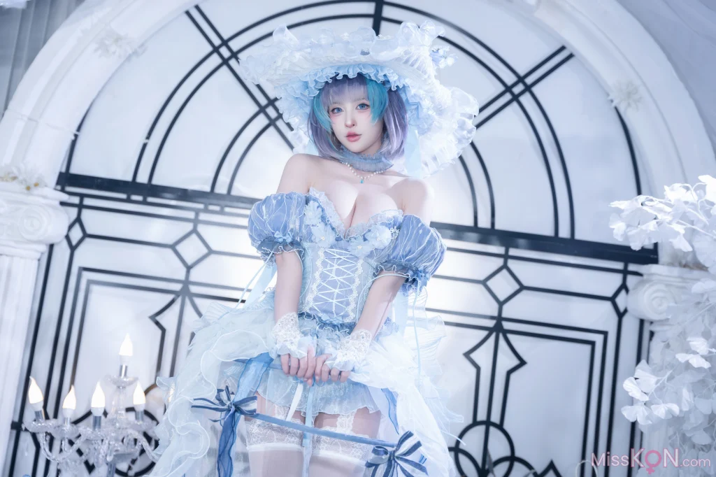 Coser@清水由乃: 柴郡废稿礼服 (42 photos)