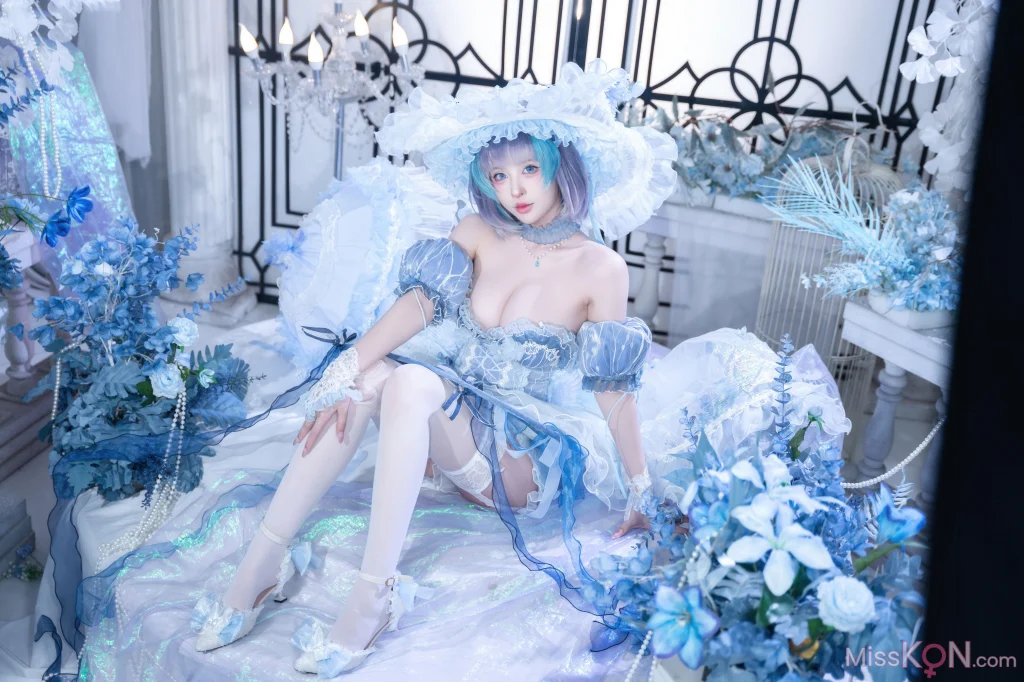Coser@清水由乃: 柴郡废稿礼服 (42 photos)