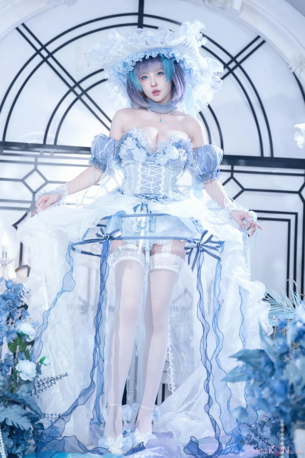 Coser@清水由乃: 柴郡废稿礼服 (42 photos)