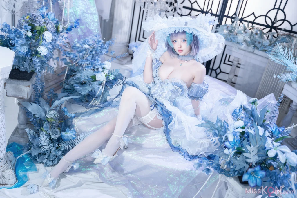 Coser@清水由乃: 柴郡废稿礼服 (42 photos)