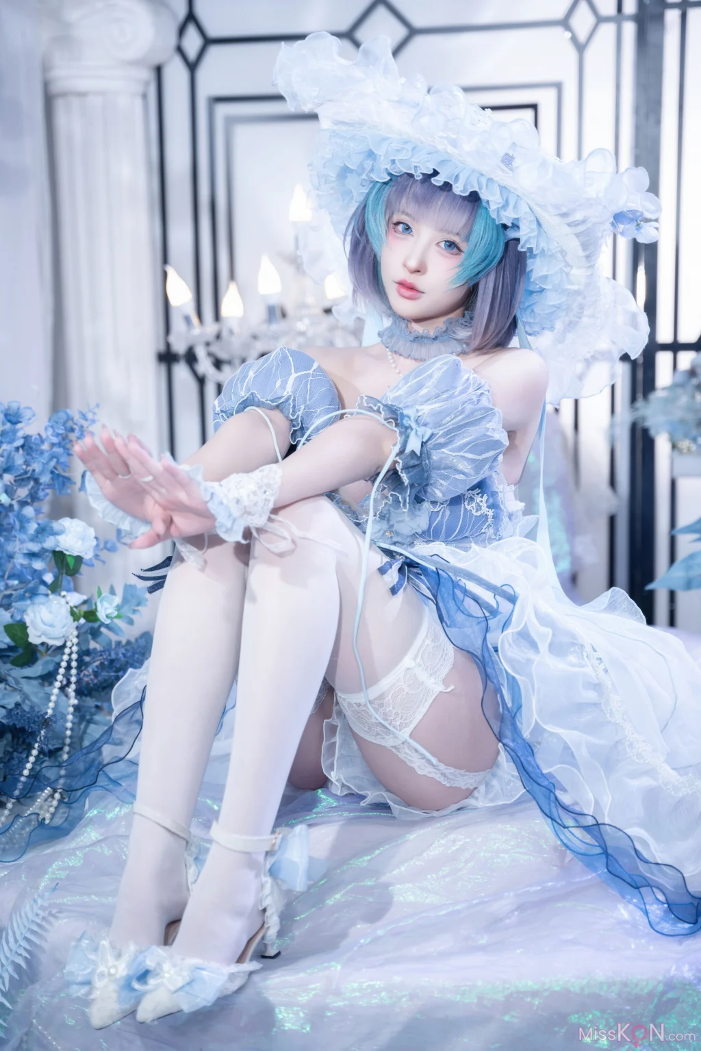 Coser@清水由乃: 柴郡废稿礼服 (42 photos)