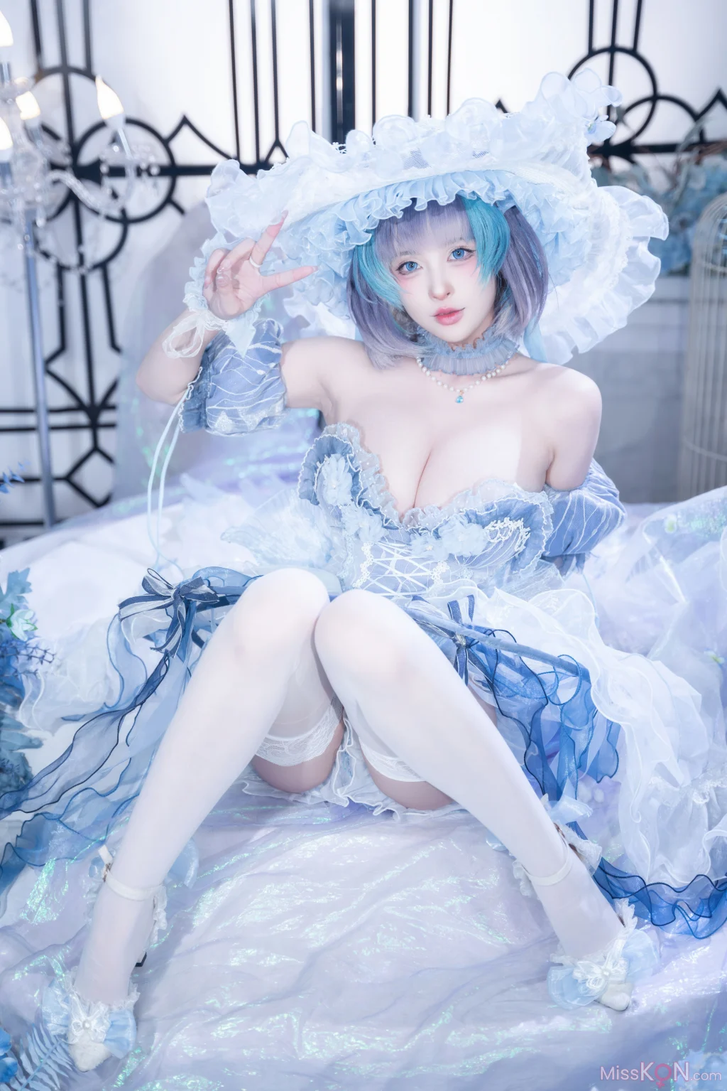 Coser@清水由乃: 柴郡废稿礼服 (42 photos)